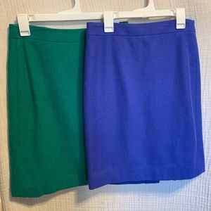 2 pack! JCREW The Pencil Skirt